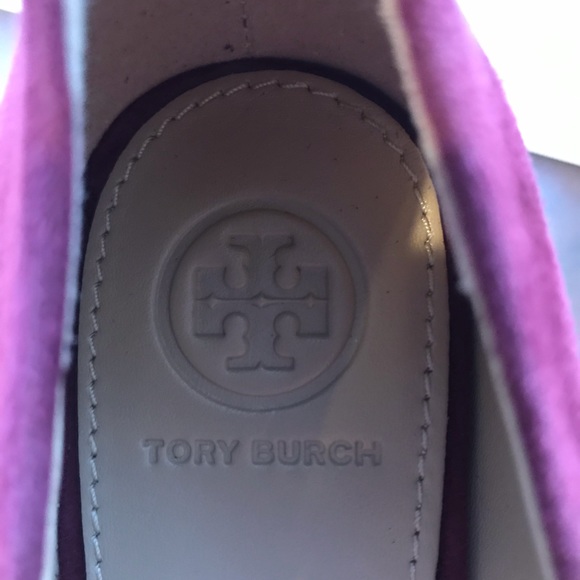 New Tory Burch Elana Suede 85mm Pump, Heels - Picture 4 of 16